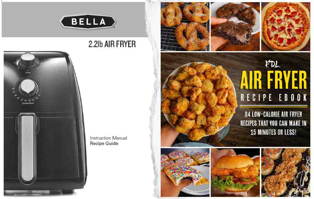 Bella Air Fryer Recipes PDF