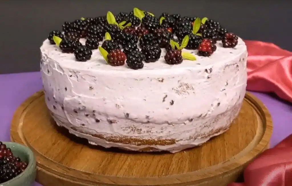 Black Raspberry Cake Recipe